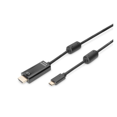 Digitus | Male | 19 pin HDMI Type A | Male | 24 pin USB-C | 2 m